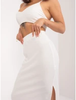 Sukňa LK SD 509624.48 ecru