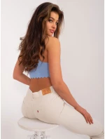 Džínsy PM SP J2107 9.68 svetlo béžová