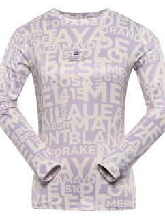 Dámske rýchloschnúce tričko ALPINE PRO LOUSA pastel lila variant pb