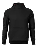 Vertex Hoodie pánska mikina s kapucňou čierna