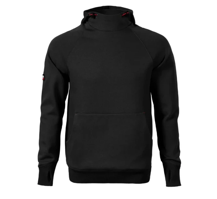 Vertex Hoodie pánska mikina s kapucňou čierna