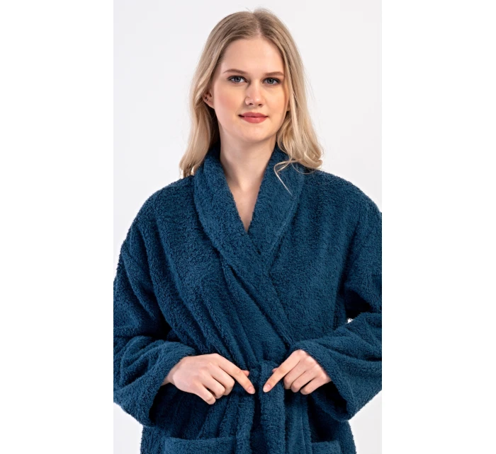 Dámský župan dlouhý se šálovým límcem model 21210371 - Vienetta