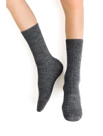 Dětské žebrované ponožky model 18873091 Merino Wool 2634 - Steven