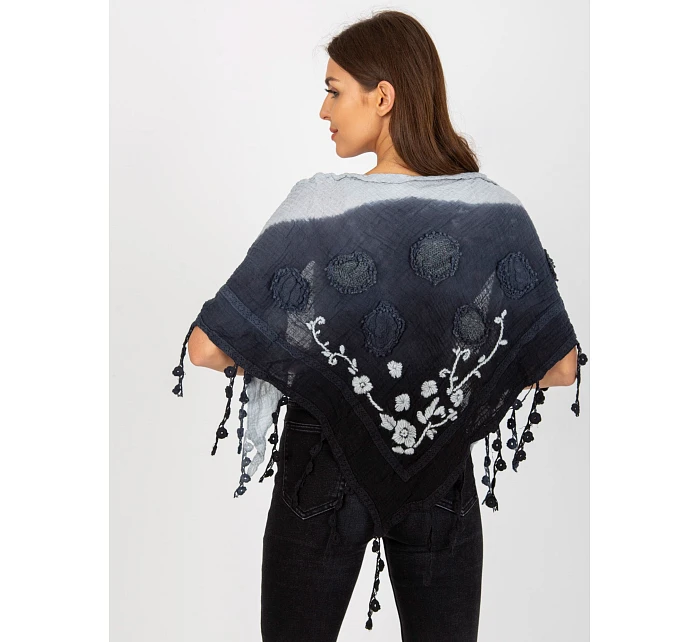 Chustka AT CH model 22042553 granatowy - FPrice Chustka AT CH model 22042553 granatowy - FPrice