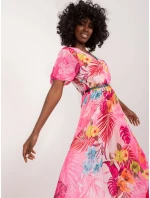 Šaty DHJ SK 13162 4.32 ružová Šaty DHJ SK 13162 4.32 ružová