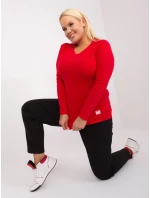 Bluzka RV BZ model 19465420 czerwony - FPrice Bluzka RV BZ model 19465420 czerwony - FPrice