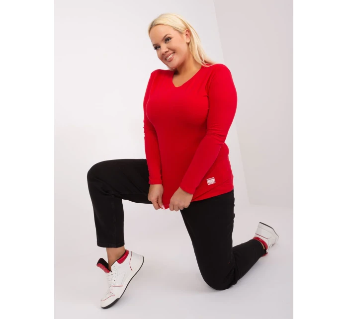 Bluzka RV BZ model 19465420 czerwony - FPrice Bluzka RV BZ model 19465420 czerwony - FPrice