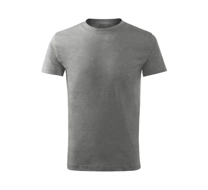 Basic Free tričko dětské tmavě šedý melír Basic Free tričko dětské tmavě šedý melír