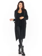 Dámsky sveter A391 čierny - Awama Dámsky sveter A391 čierny - Awama