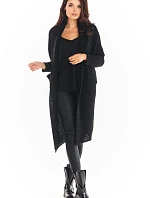 Dámsky sveter A391 čierny - Awama