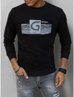 Pánská mikina s potiskem černá Dstreet model 21966106 - FashionStreet