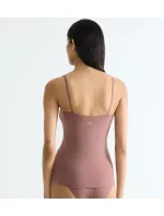 sloggi GO Daily Cotton Spaghetti Top - BROWN - SLOGGI BROWN - SLOGGI