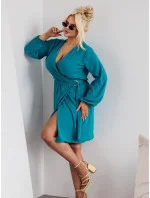 Elegantní  šaty v mořské barvě model 19764276 - Moon