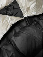 Černá zimní bunda s rukávy model 21247747 - Factory Price