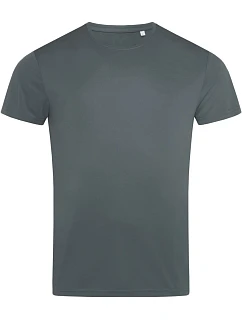 Stedman Sports-T Men Pánske športové tričko Interlock 05.8000, šedá farba „granite grey“