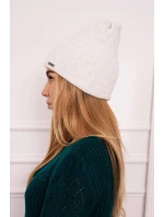 Cap bílá model 18750045 - K-Fashion Cap bílá model 18750045 - K-Fashion