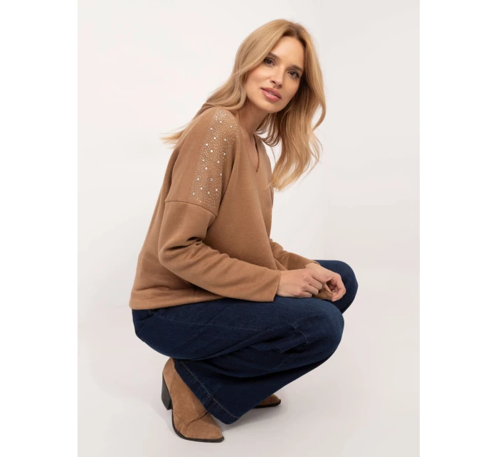 Sveter DHJ SW 17690.21 camel