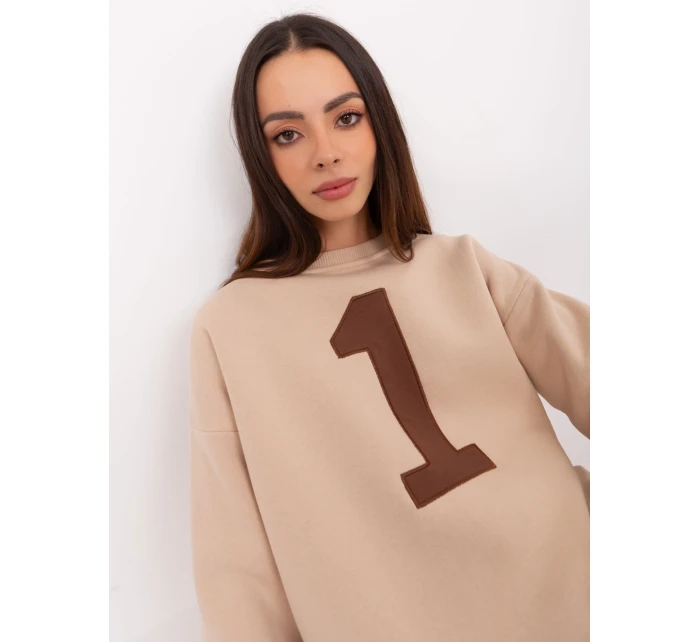 Mikina EM BL 617 9.11X béžová Mikina EM BL 617 9.11X béžová