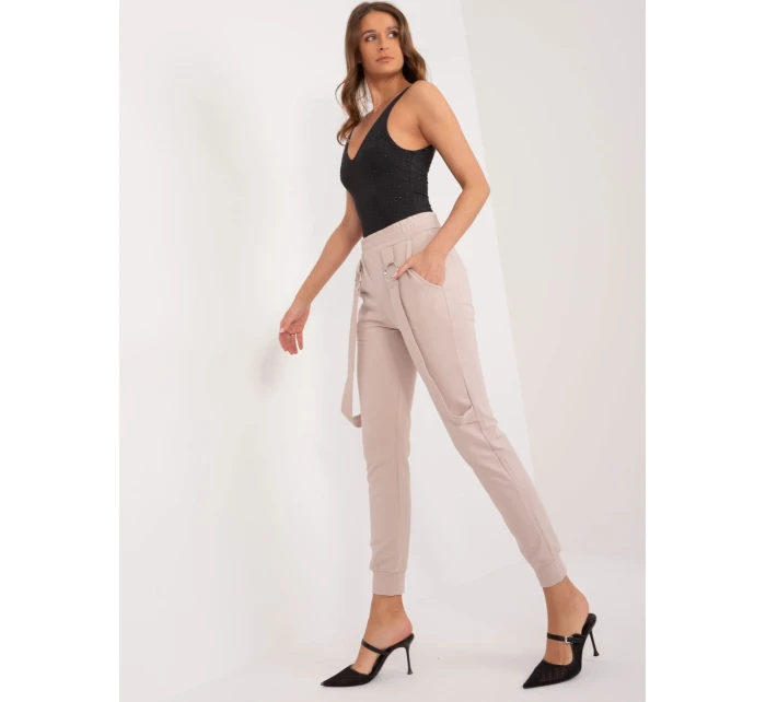 Spodnie dresowe RV DR model 20095228 beżowy - FPrice