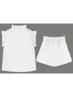 Vzdušný biely letný dámsky komplet (762ART) Vzdušný biely letný dámsky komplet (762ART)