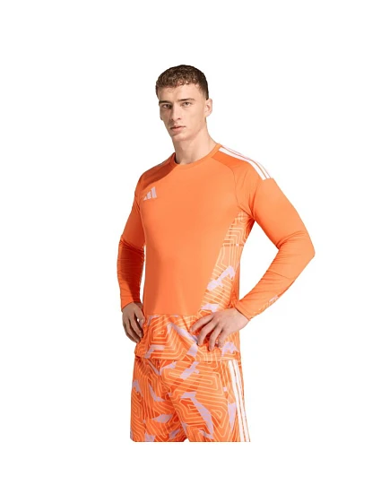 Pánsky súťažný brankársky dres adidas Tiro 26 s dlhým rukávom orange KB5248 men