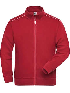 JN Pánská pracovní mikina Solid 02.0 red model 22493488 - Daiber