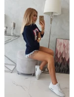 American Girl model 18743838 halenka námořnická modrá S/M L/XL - K-Fashion American Girl model 18743838 halenka námořnická modrá S/M L/XL - K-Fashion