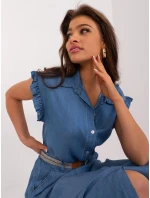 Koszula DHJ KS model 19716208 ciemny niebieski - FPrice