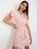 Šaty LK SK 508169.41P svetlo ružová