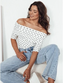 Dámska blúzka BLISSE s prúžkami v svetlo béžovej farbe FashionStreet RY2511