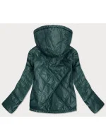 DÁMSKA ĽAHKÁ BUNDA S KAPUCŇOU ZELENÁ (BH2004) DÁMSKA ĽAHKÁ BUNDA S KAPUCŇOU ZELENÁ (BH2004)