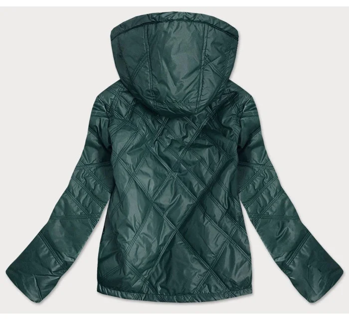 DÁMSKA ĽAHKÁ BUNDA S KAPUCŇOU ZELENÁ (BH2004) DÁMSKA ĽAHKÁ BUNDA S KAPUCŇOU ZELENÁ (BH2004)