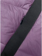 Růžová prošívaná dámská zimní bunda model 21245915 - Z-DESIGN