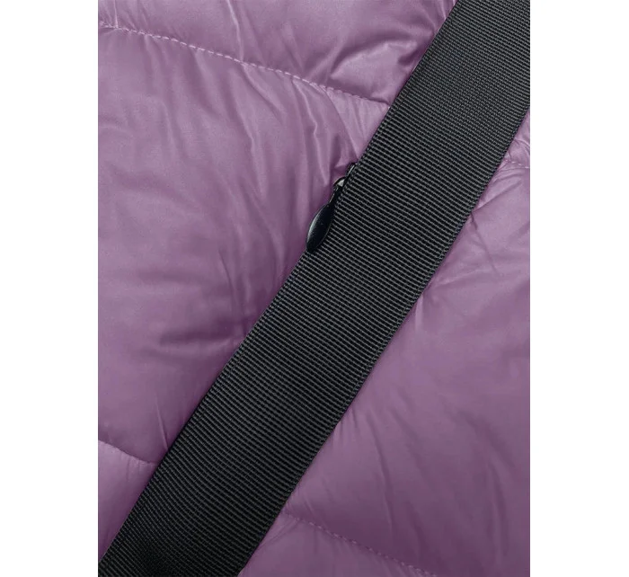 Růžová prošívaná dámská zimní bunda model 21245915 - Z-DESIGN