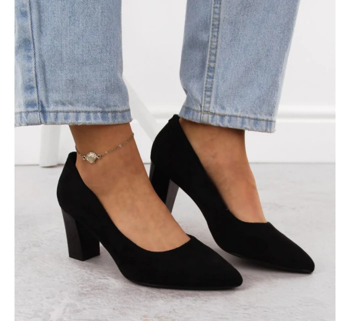 W  lodičky na jehlovém podpatku model 20810228 - SERGIO LEONE