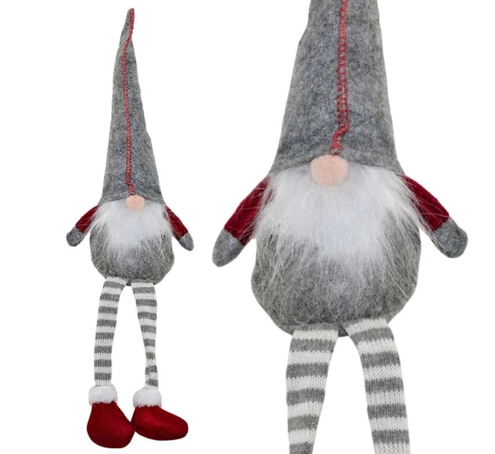 DEKORATÍVNY TRPASLÍK 30+15CM SIVÝ DEKORATÍVNY TRPASLÍK 30+15CM SIVÝ