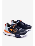 Niskie Dziecięce Buty Sportowe Memory Foam System Big Star LL374215 Granatowe Niskie Dziecięce Buty Sportowe Memory Foam System Big Star LL374215 Granatowe