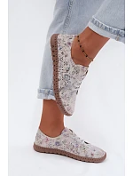 polobotky z přírodního semiše Multicolor model 22147696 - Boto