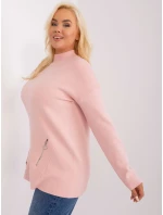 PM SW PM717 Sveter.20 svetlo ružová
