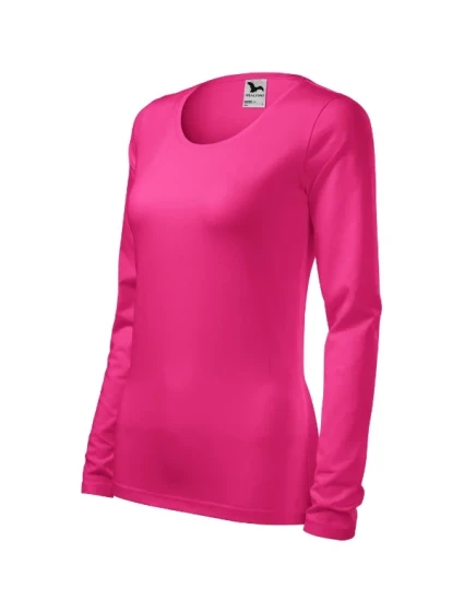 Štíhle tričko pre ženy fialové