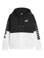 Dámska mikina 676023 01 Black with white - Puma