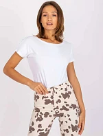 Základné tričko Feel Good white (4662-01)