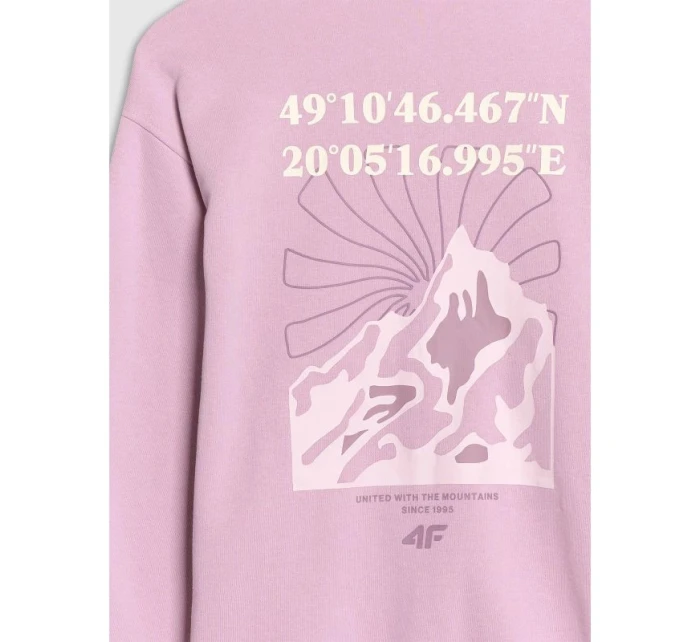 Dívčí mikina s kapucí model 21435764 - 4F