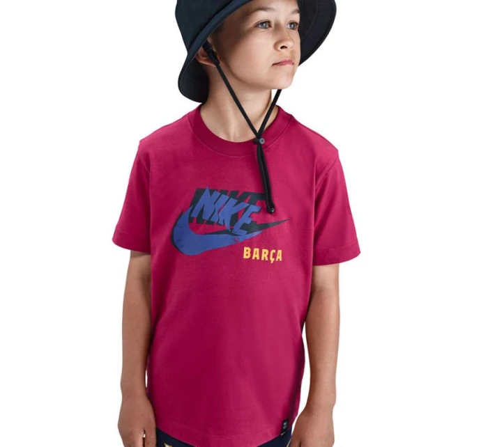 Futbalové tričko Nike FC Barcelona pre veľké deti HQ8362-620