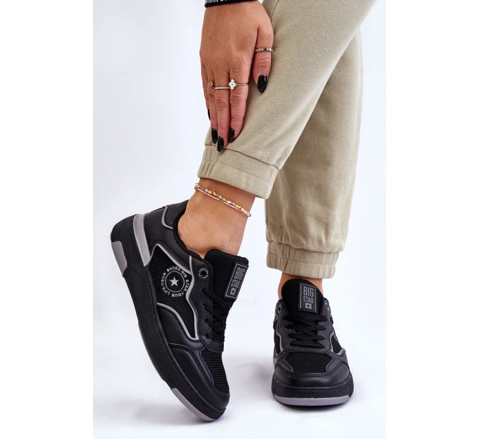 Dámská sportovní obuv Big Star model 21608865 Černá a šedá - Big Star Shoes