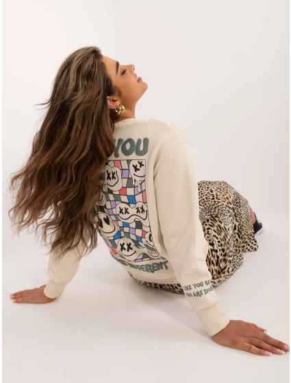 Blúzka D10600T02568E svetlo béžová