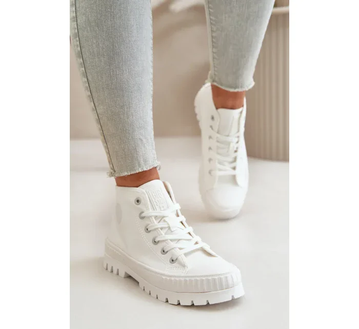 Dámske tenisky s členkom Big Star White