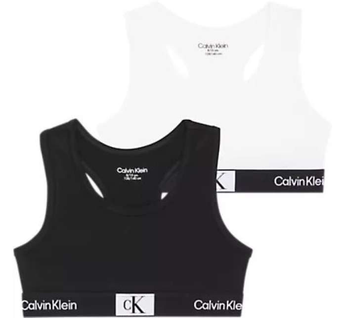 Dívčí spodní prádlo 2PK BRALETTE G80G8006750WS - Calvin Klein