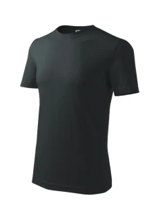 Klasické nové tričko ebony gray