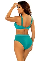 Dvoudílné dámské plavky Jamaica 5 S 995 model 18409080 tmavě zelené - Self Dvoudílné dámské plavky Jamaica 5 S 995 model 18409080 tmavě zelené - Self
